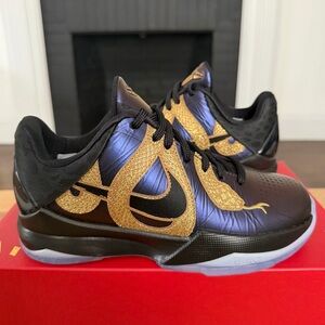 Nike Zoom Kobe 5 Year Of The Mamba - Eggplant - GS Size 3Y - HM3753-500 New